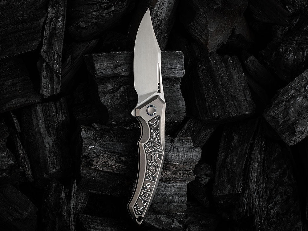 # ** COMING SOON ** WE Knife - WE23009 ORPHEUS- 20CV Blade - INTEGRAL Titanium Handle - True Talon