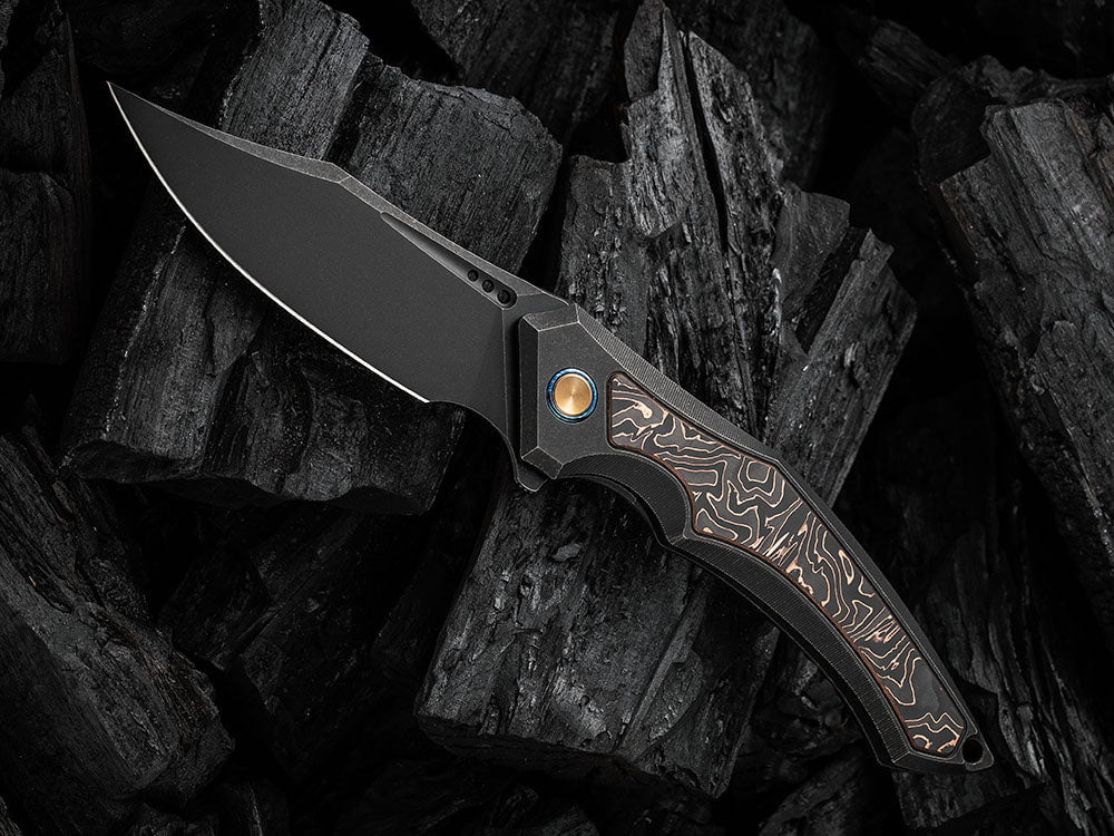 # ** COMING SOON ** WE Knife - WE23009 ORPHEUS- 20CV Blade - INTEGRAL Titanium Handle - True Talon