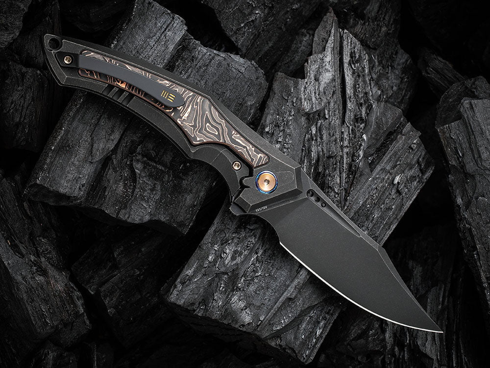 # ** COMING SOON ** WE Knife - WE23009 ORPHEUS- 20CV Blade - INTEGRAL Titanium Handle - True Talon