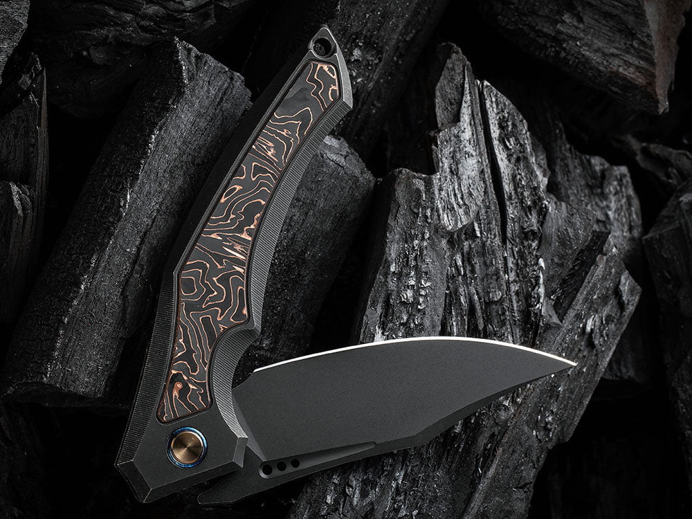 # ** COMING SOON ** WE Knife - WE23009 ORPHEUS- 20CV Blade - INTEGRAL Titanium Handle - True Talon