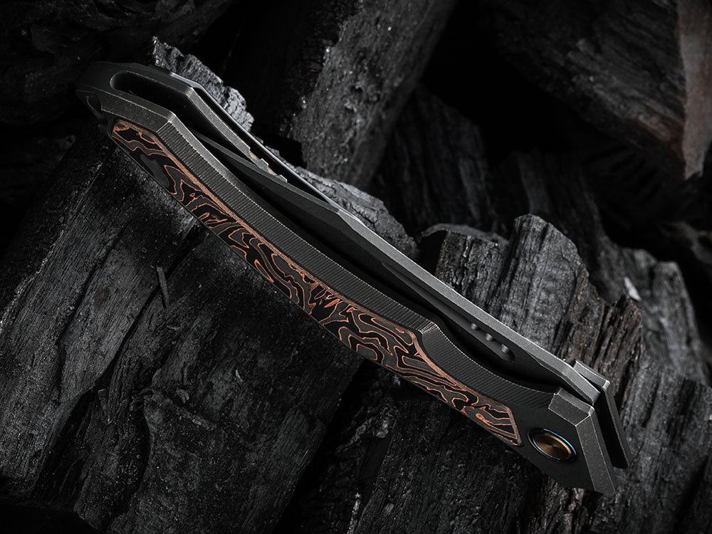 # ** COMING SOON ** WE Knife - WE23009 ORPHEUS- 20CV Blade - INTEGRAL Titanium Handle - True Talon