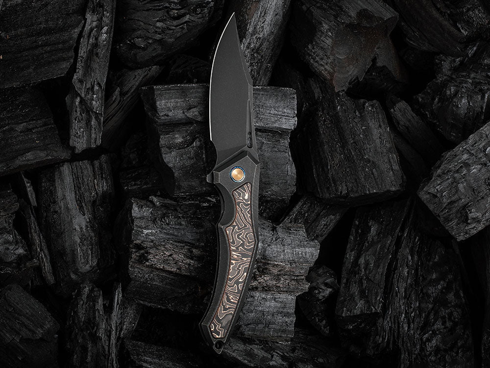 # ** COMING SOON ** WE Knife - WE23009 ORPHEUS- 20CV Blade - INTEGRAL Titanium Handle - True Talon