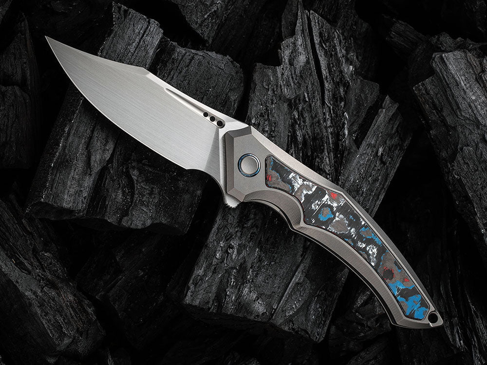 # ** COMING SOON ** WE Knife - WE23009 ORPHEUS- 20CV Blade - INTEGRAL Titanium Handle - True Talon