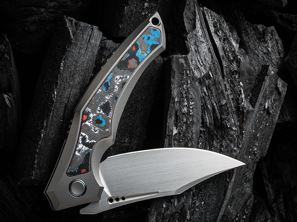 # ** COMING SOON ** WE Knife - WE23009 ORPHEUS- 20CV Blade - INTEGRAL Titanium Handle - True Talon