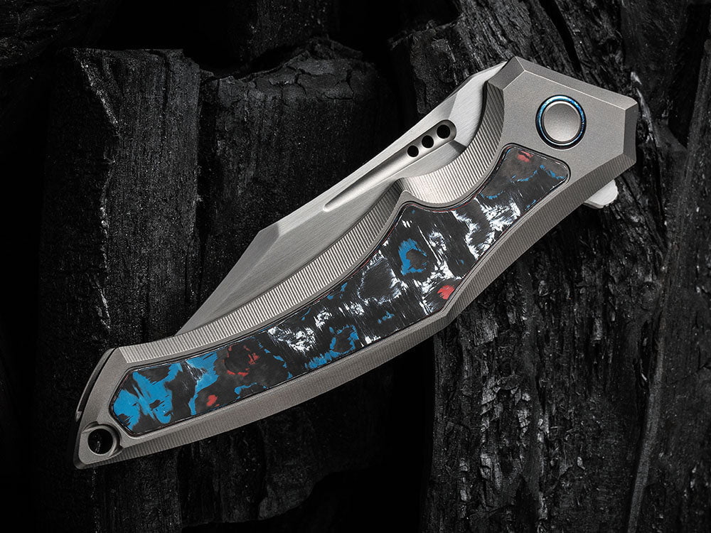 # ** COMING SOON ** WE Knife - WE23009 ORPHEUS- 20CV Blade - INTEGRAL Titanium Handle - True Talon