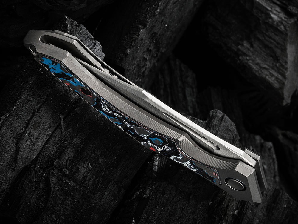 # ** COMING SOON ** WE Knife - WE23009 ORPHEUS- 20CV Blade - INTEGRAL Titanium Handle - True Talon