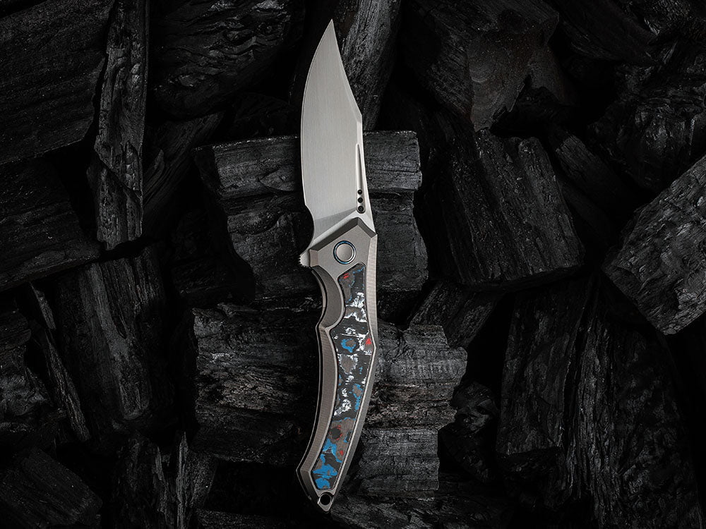 # ** COMING SOON ** WE Knife - WE23009 ORPHEUS- 20CV Blade - INTEGRAL Titanium Handle - True Talon