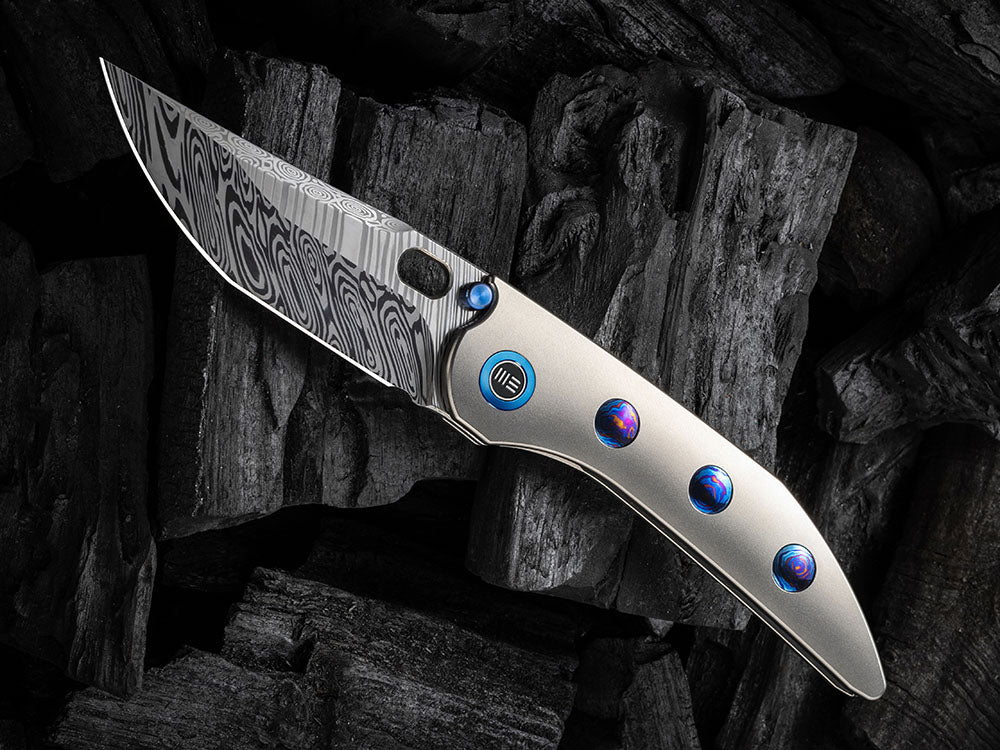 # ** HERE NOW ** - WE Knives - WE07B ATTOR - 3.55 INCH 20CV Blade - INTEGRAL Handle - Dalibor Bergam Design