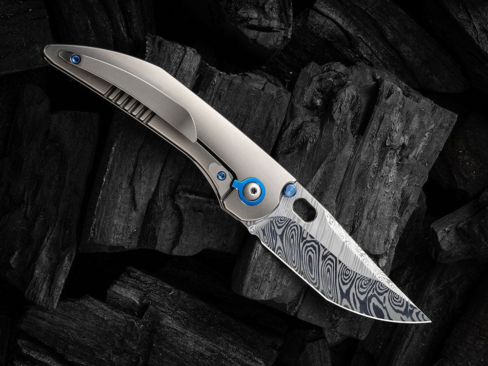# ** HERE NOW ** - WE Knives - WE07B ATTOR - 3.55 INCH 20CV Blade - INTEGRAL Handle - Dalibor Bergam Design