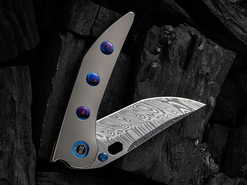 # ** HERE NOW ** - WE Knives - WE07B ATTOR - 3.55 INCH 20CV Blade - INTEGRAL Handle - Dalibor Bergam Design