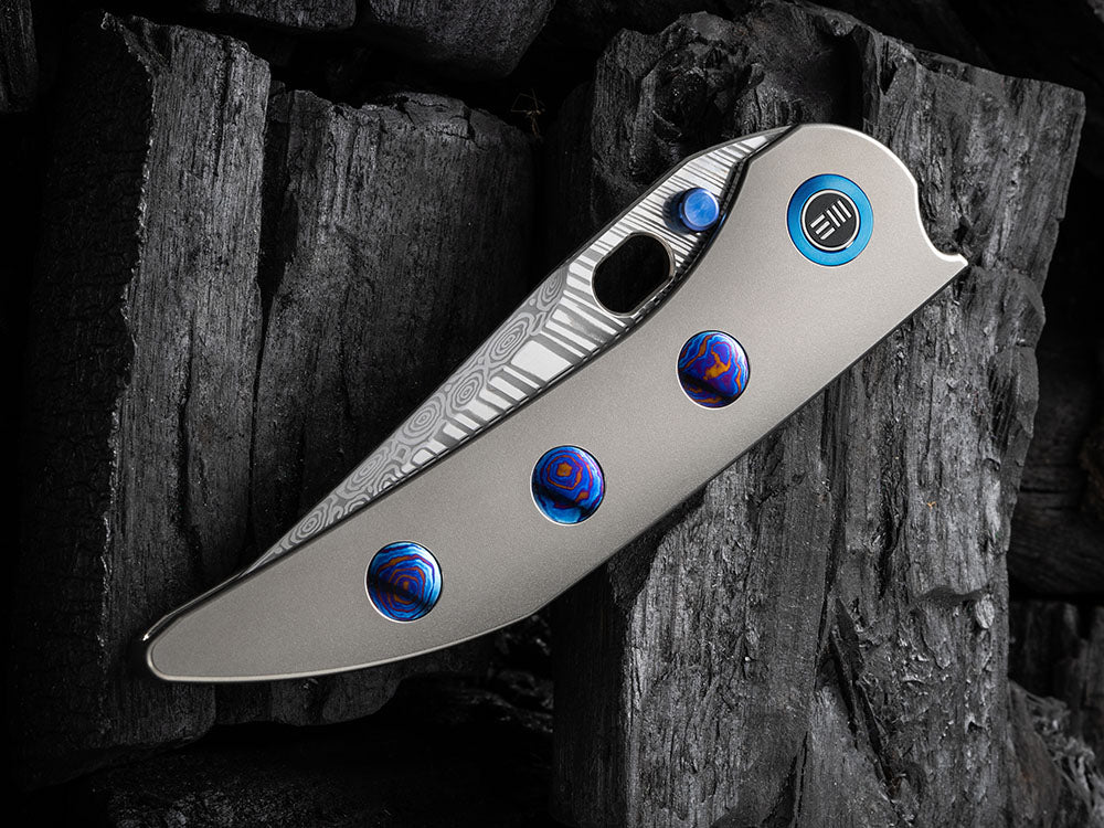# ** HERE NOW ** - WE Knives - WE07B ATTOR - 3.55 INCH 20CV Blade - INTEGRAL Handle - Dalibor Bergam Design