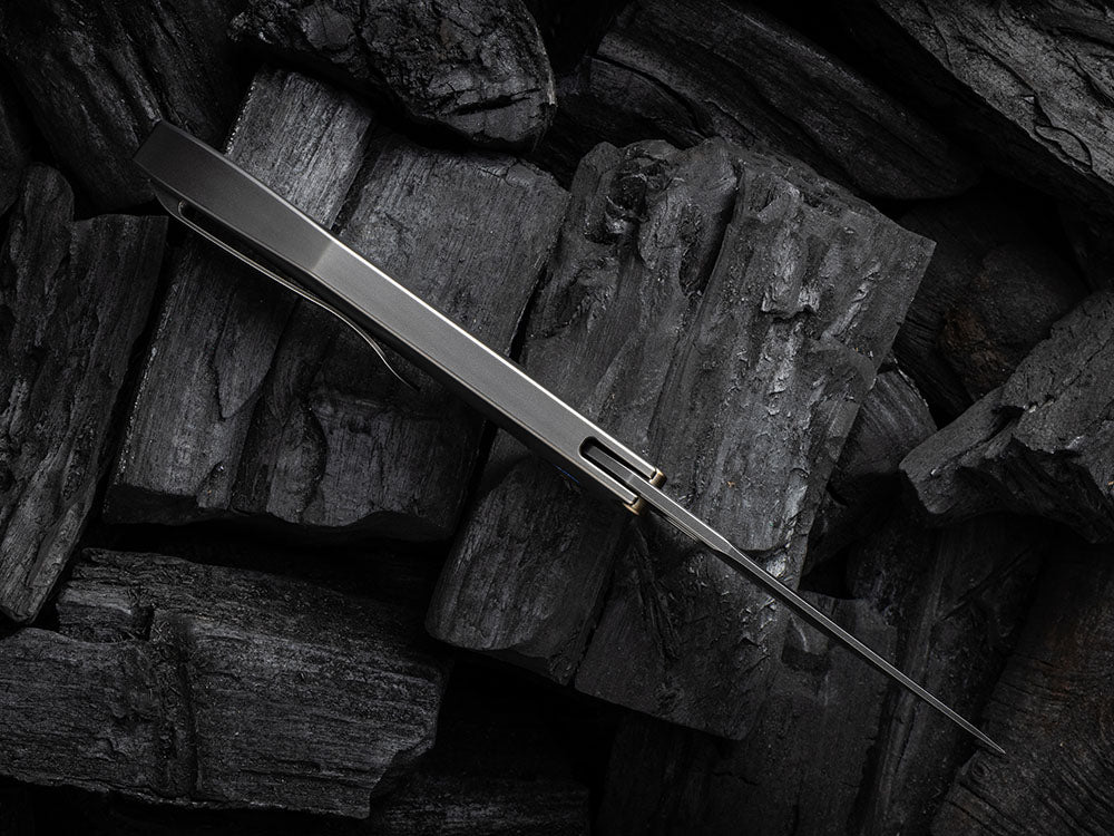 # ** HERE NOW ** - WE Knives - WE07B ATTOR - 3.55 INCH 20CV Blade - INTEGRAL Handle - Dalibor Bergam Design