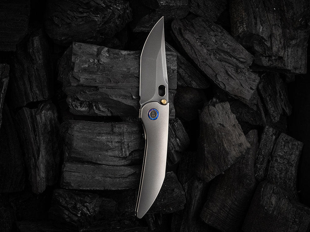 # ** HERE NOW ** - WE Knives - WE07B ATTOR - 3.55 INCH 20CV Blade - INTEGRAL Handle - Dalibor Bergam Design