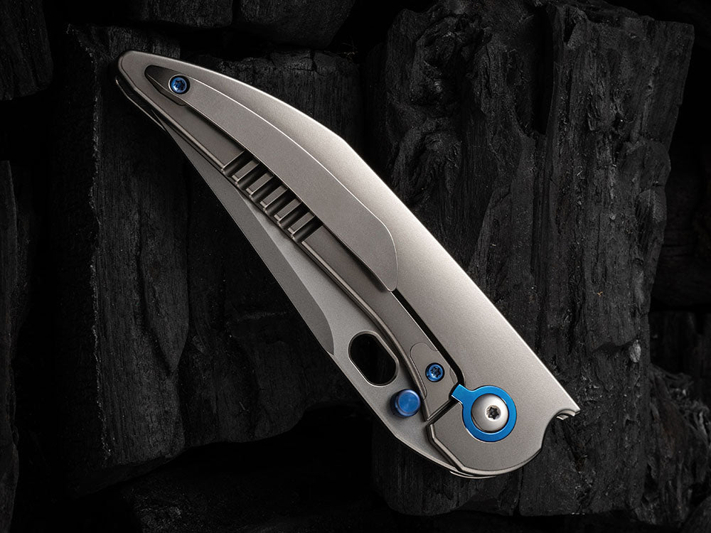 # ** HERE NOW ** - WE Knives - WE07B ATTOR - 3.55 INCH 20CV Blade - INTEGRAL Handle - Dalibor Bergam Design
