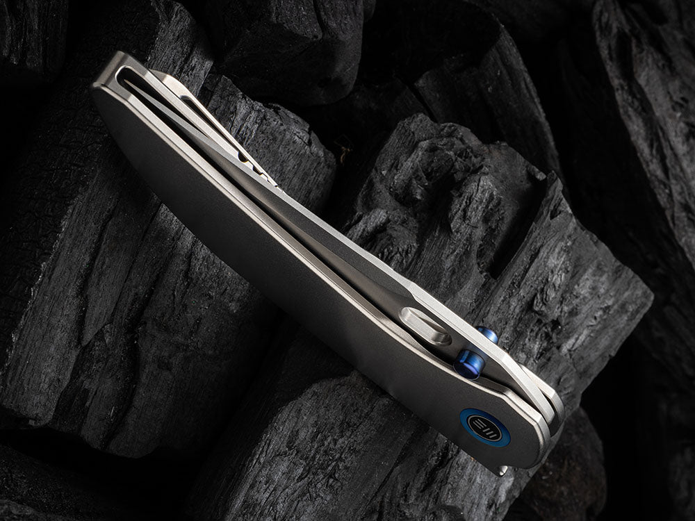 # ** HERE NOW ** - WE Knives - WE07B ATTOR - 3.55 INCH 20CV Blade - INTEGRAL Handle - Dalibor Bergam Design
