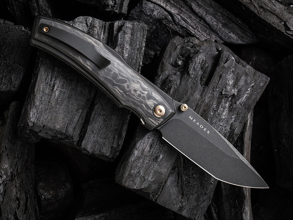 # ** HERE NOW ** - WE Knives - WE23067 SWORDFIN - 3.28 INCH 20CV Blade - Meades Knives Design