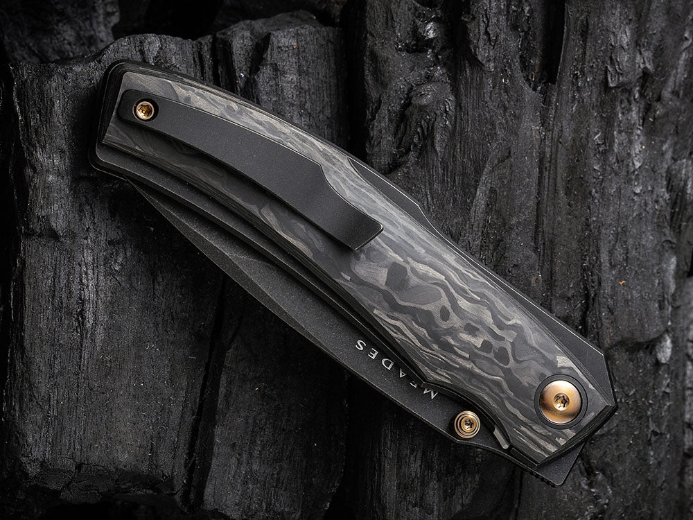 # ** HERE NOW ** - WE Knives - WE23067 SWORDFIN - 3.28 INCH 20CV Blade - Meades Knives Design