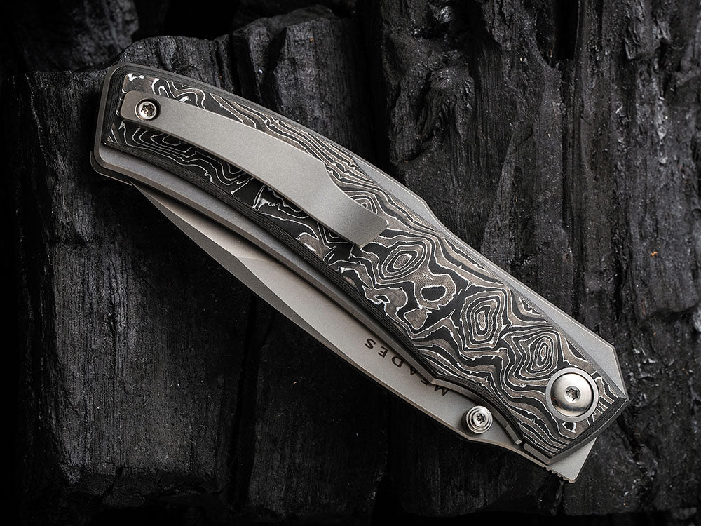 # ** HERE NOW ** - WE Knives - WE23067 SWORDFIN - 3.28 INCH 20CV Blade - Meades Knives Design
