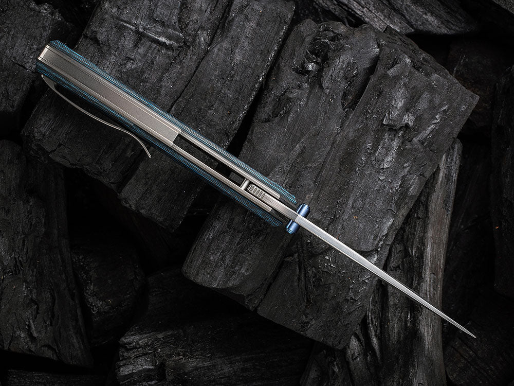 # ** HERE NOW ** - WE Knives - WE23067 SWORDFIN - 3.28 INCH 20CV Blade - Meades Knives Design