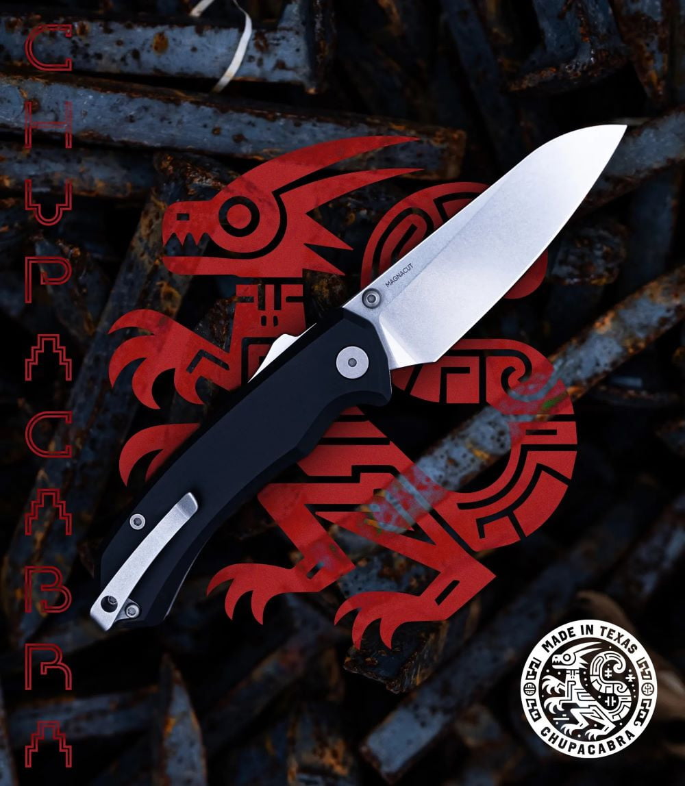# ** ALMOST HERE ** TACTILE KNIFE - CHUPACABRA - MAGNACUT STEEL- MADE IN THE USA - True Talon