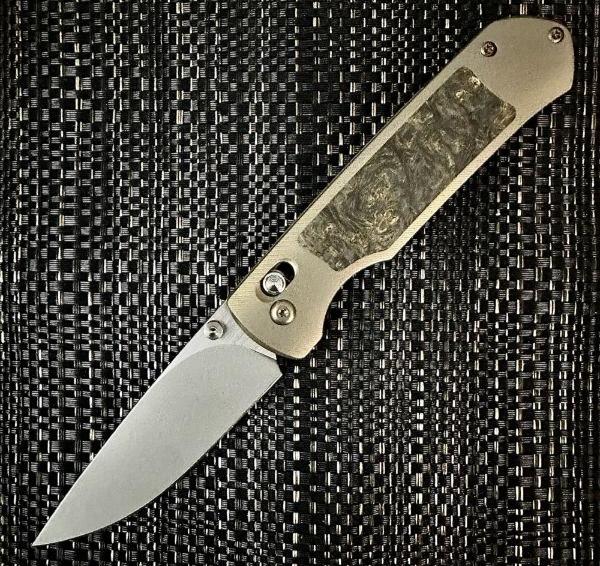 # ** ALMOST GONE ** OHLONE KNIVES - GOAT AXL- ELMAX Blade