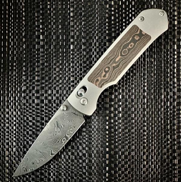 # ** ALMOST GONE ** OHLONE KNIVES - GOAT AXL- ELMAX Blade