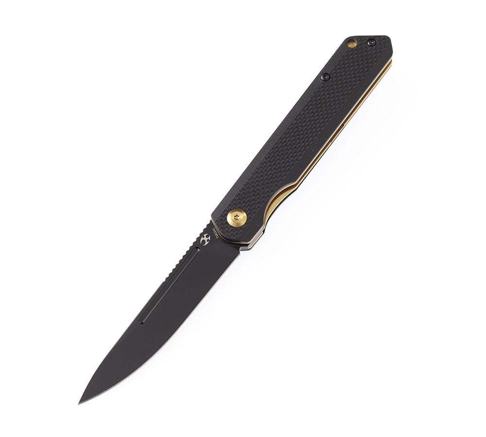 ** HERE NOW ** KANSEPT KNIVES - PRICKLE 1012 - S35VN OR 154CM blade - CARBON FIBER OR G10 Handle - FRONT FLIPPER - True Talon