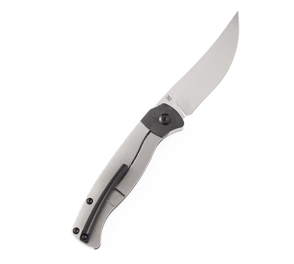 ** HERE NOW ** KANSEPT KNIVES - MUJIR K1014 - CPM 20CV or S35VN blade - TITANIUM HANDLE - FRONT FLIPPER - True Talon