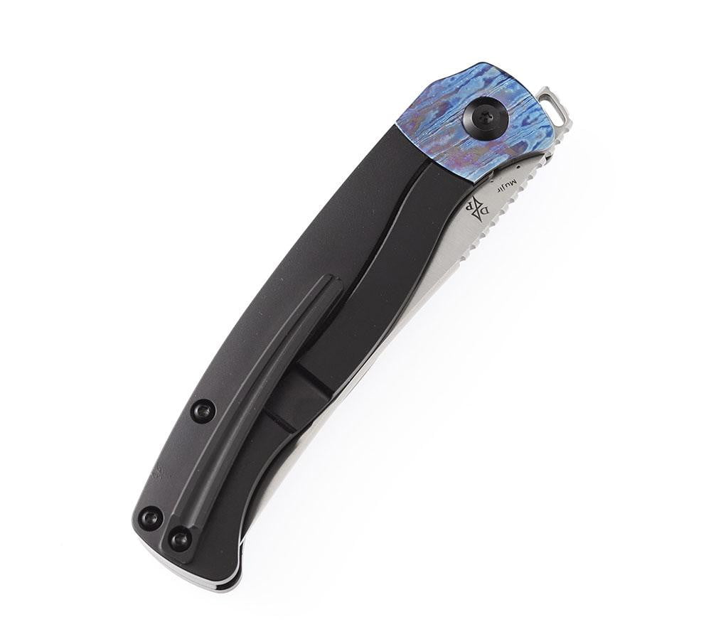 ** HERE NOW ** KANSEPT KNIVES - MUJIR K1014 - CPM 20CV or S35VN blade - TITANIUM HANDLE - FRONT FLIPPER - True Talon