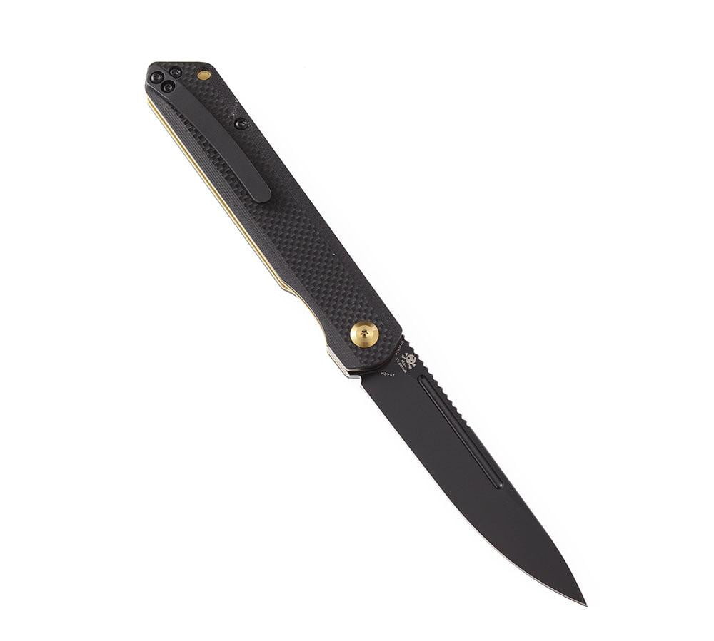 ** HERE NOW ** KANSEPT KNIVES - PRICKLE 1012 - S35VN OR 154CM blade - CARBON FIBER OR G10 Handle - FRONT FLIPPER - True Talon