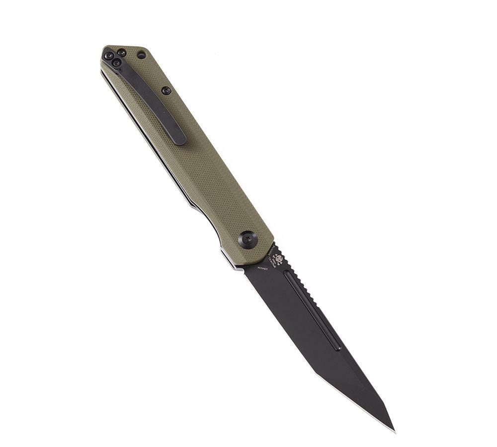 ** HERE NOW ** KANSEPT KNIVES - PRICKLE 1012 - S35VN OR 154CM blade - CARBON FIBER OR G10 Handle - FRONT FLIPPER - True Talon
