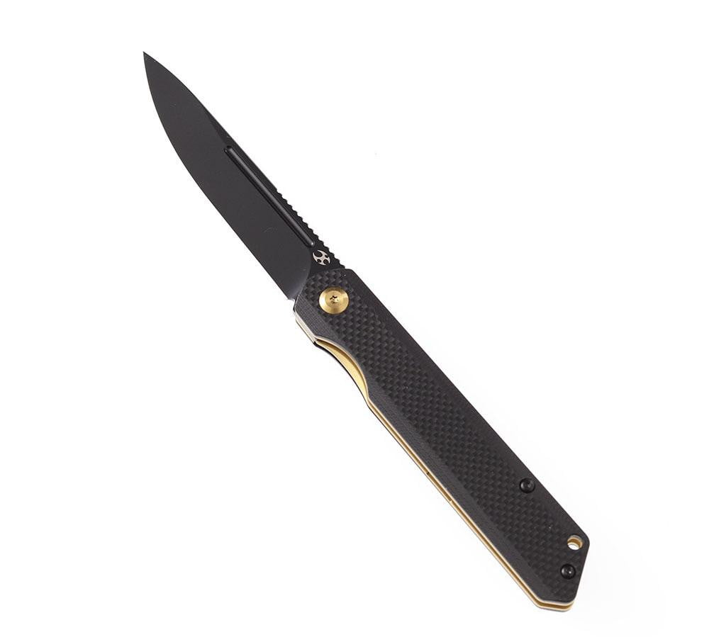 ** HERE NOW ** KANSEPT KNIVES - PRICKLE 1012 - S35VN OR 154CM blade - CARBON FIBER OR G10 Handle - FRONT FLIPPER - True Talon