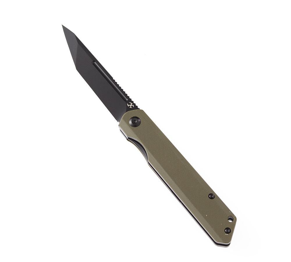 ** HERE NOW ** KANSEPT KNIVES - PRICKLE 1012 - S35VN OR 154CM blade - CARBON FIBER OR G10 Handle - FRONT FLIPPER - True Talon