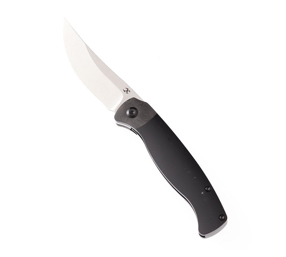 ** HERE NOW ** KANSEPT KNIVES - MUJIR K1014 - CPM 20CV or S35VN blade - TITANIUM HANDLE - FRONT FLIPPER - True Talon