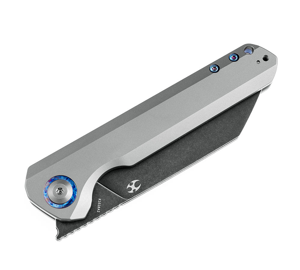 # ** HERE NOW ** KANSEPT KNIVES - BULLDOZER K1028 - S35VN or 20CV blades - KIM NING Design