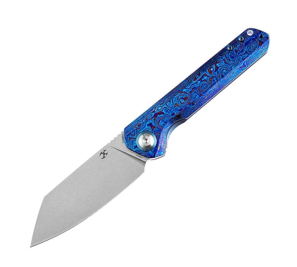 # ** HERE NOW ** KANSEPT KNIVES - BULLDOZER K1028 - S35VN or 20CV blades - KIM NING Design