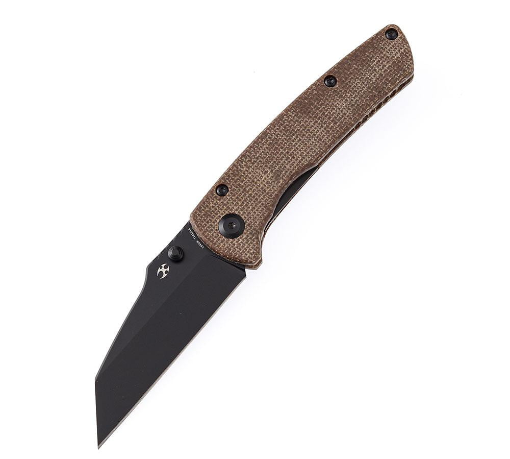 ** HERE NOW ** KANSEPT KNIVES - Main Street T1015 - 3.3 INCH 154CM blade - Carbon Fiber or G10 Handle - True Talon