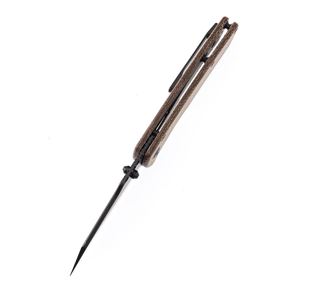 ** HERE NOW ** KANSEPT KNIVES - Main Street T1015 - 3.3 INCH 154CM blade - Carbon Fiber or G10 Handle - True Talon