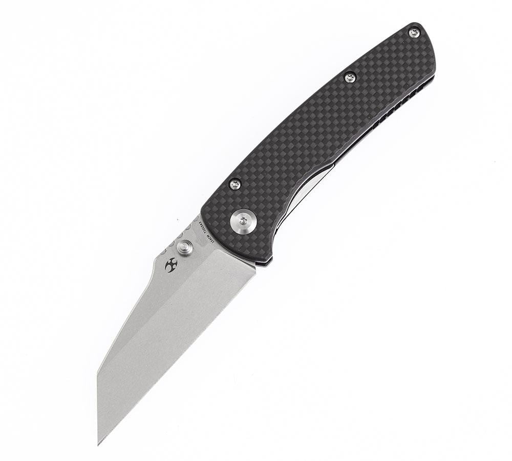 ** HERE NOW ** KANSEPT KNIVES - Main Street T1015 - 3.3 INCH 154CM blade - Carbon Fiber or G10 Handle - True Talon