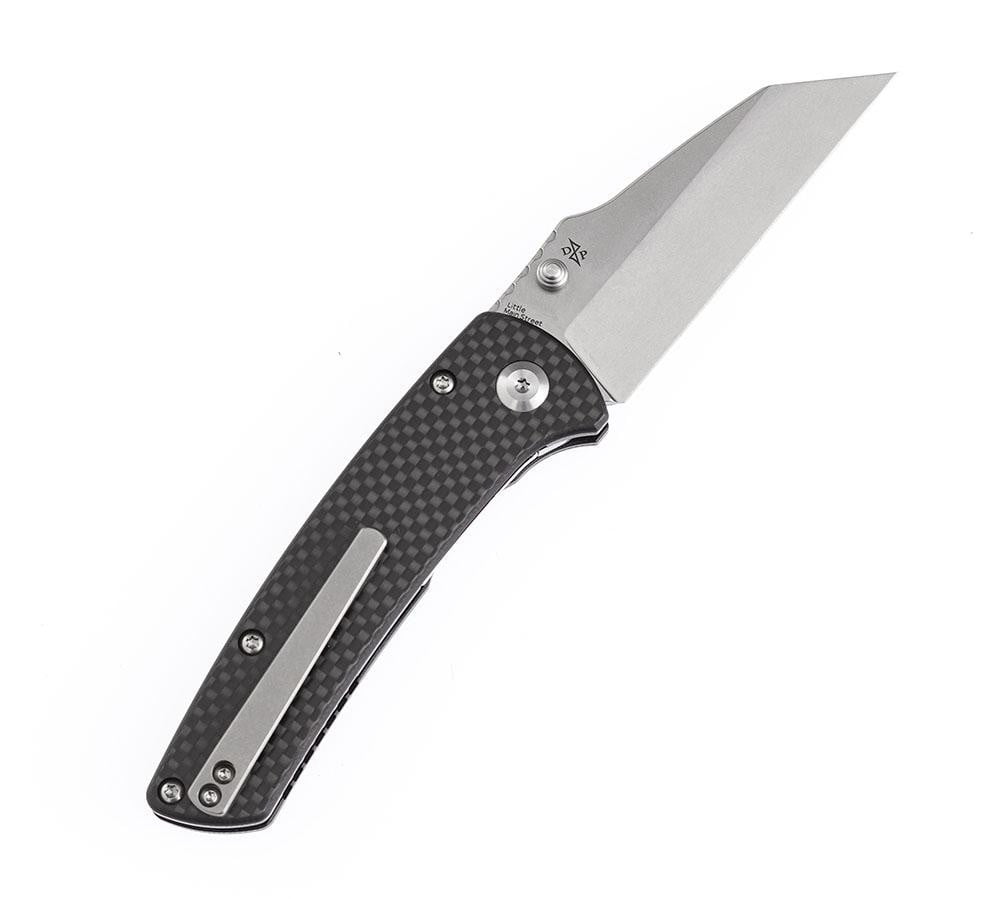 ** HERE NOW ** KANSEPT KNIVES - Main Street T1015 - 3.3 INCH 154CM blade - Carbon Fiber or G10 Handle - True Talon