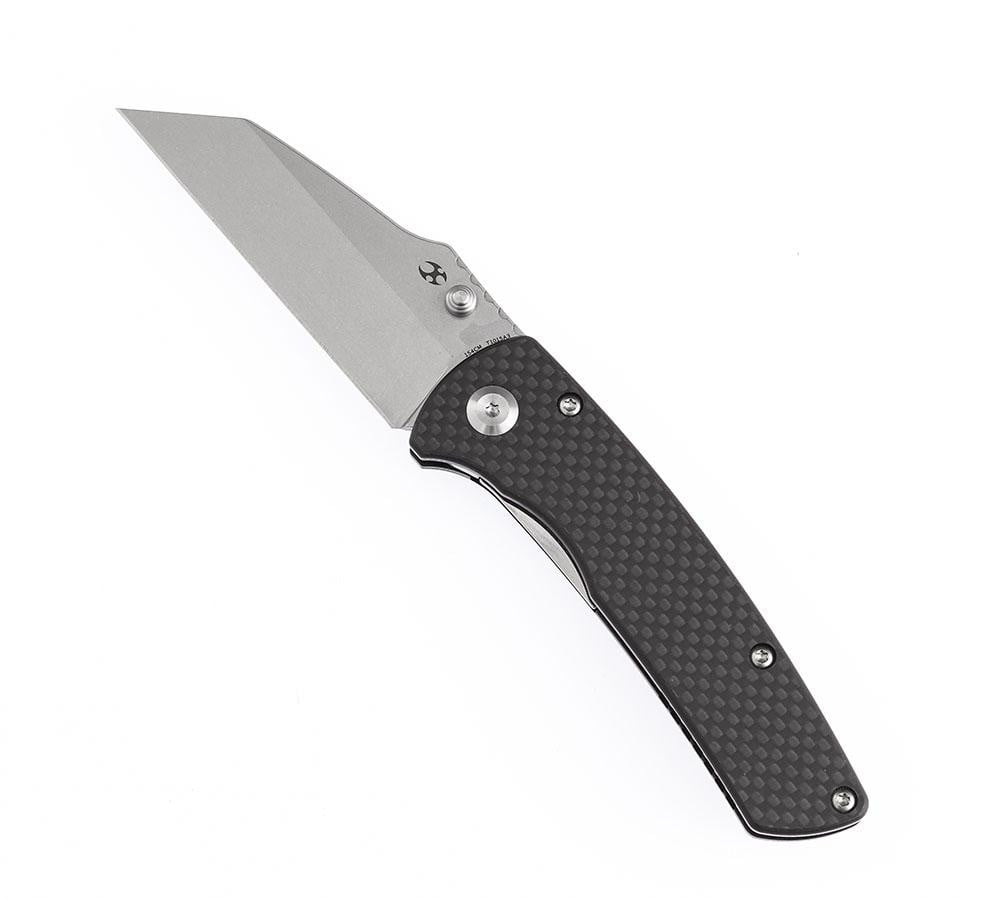 ** HERE NOW ** KANSEPT KNIVES - Main Street T1015 - 3.3 INCH 154CM blade - Carbon Fiber or G10 Handle - True Talon