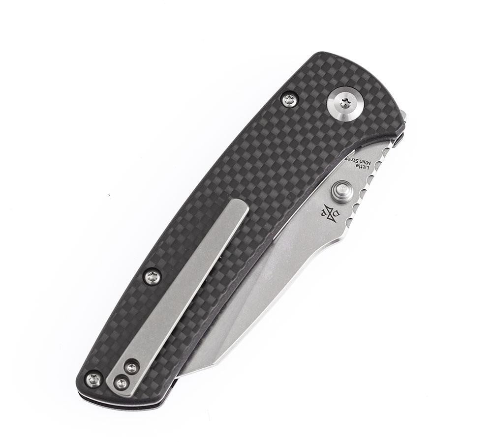 ** HERE NOW ** KANSEPT KNIVES - Main Street T1015 - 3.3 INCH 154CM blade - Carbon Fiber or G10 Handle - True Talon