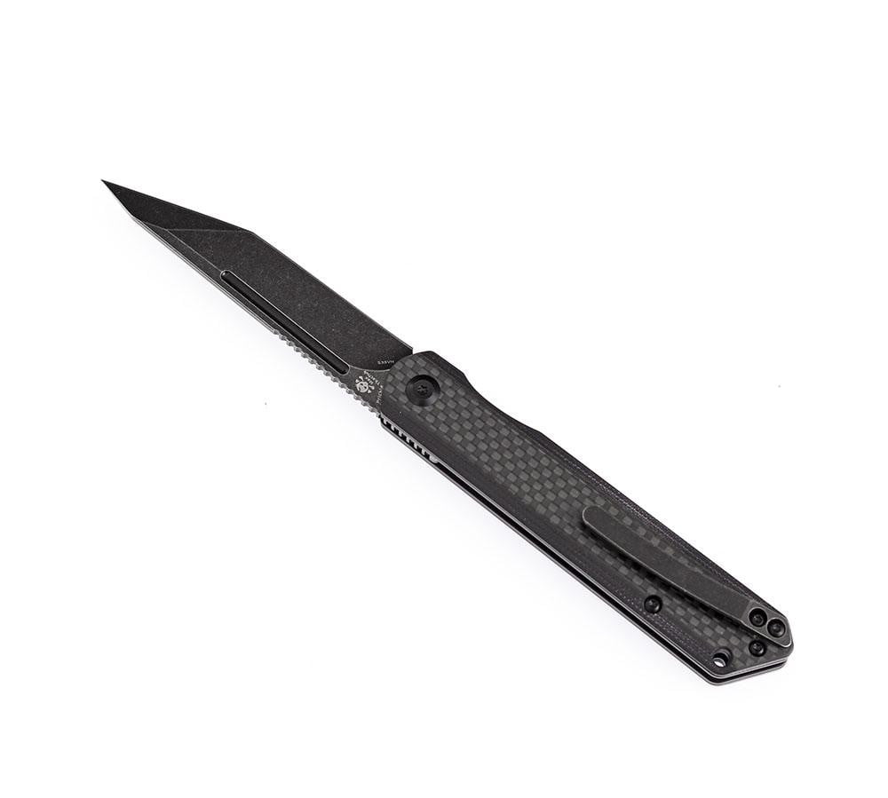** HERE NOW ** KANSEPT KNIVES - PRICKLE 1012 - S35VN OR 154CM blade - CARBON FIBER OR G10 Handle - FRONT FLIPPER - True Talon