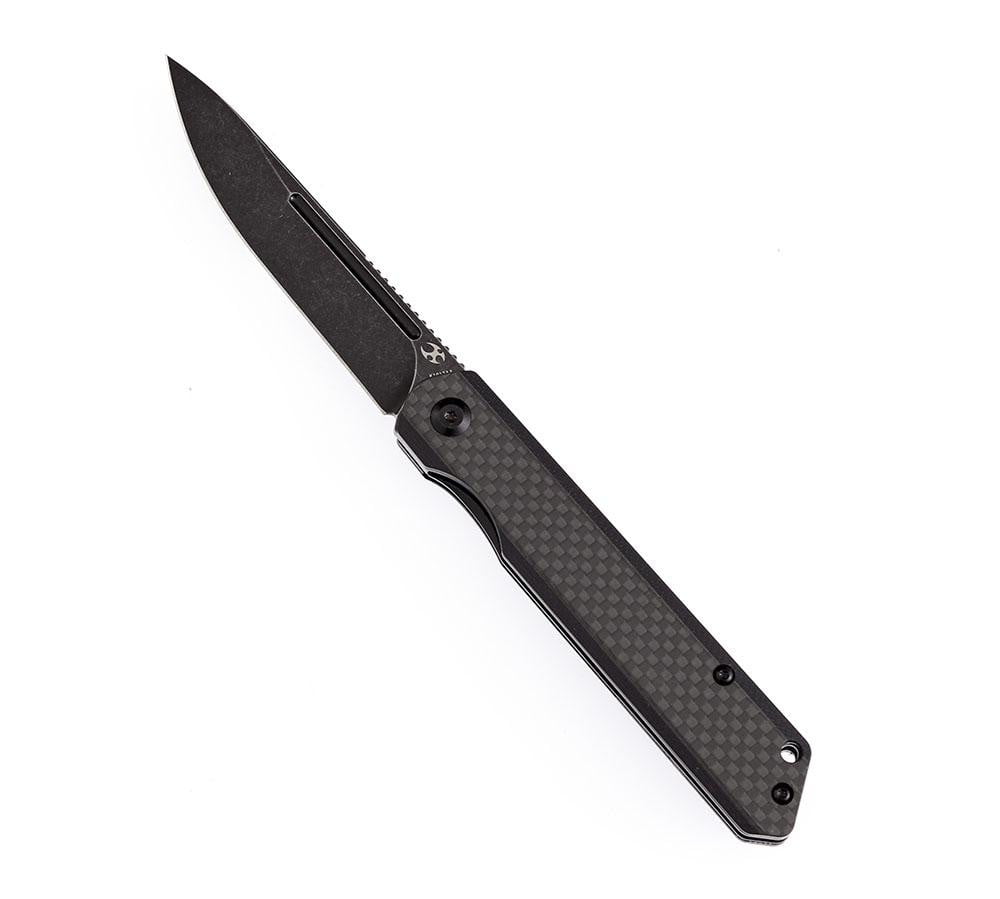 ** HERE NOW ** KANSEPT KNIVES - PRICKLE 1012 - S35VN OR 154CM blade - CARBON FIBER OR G10 Handle - FRONT FLIPPER - True Talon