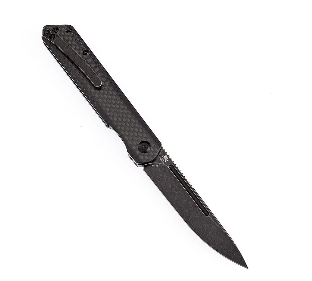 ** HERE NOW ** KANSEPT KNIVES - PRICKLE 1012 - S35VN OR 154CM blade - CARBON FIBER OR G10 Handle - FRONT FLIPPER - True Talon