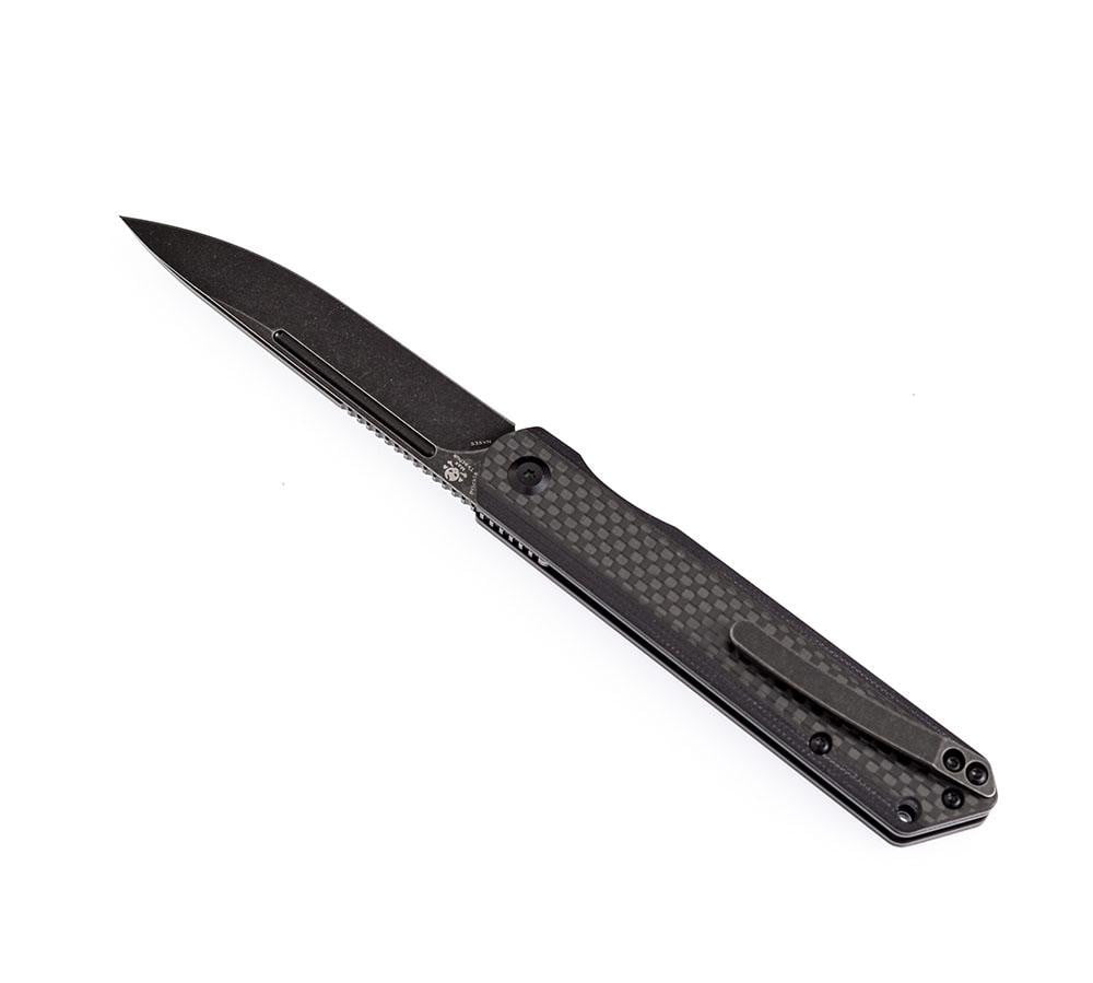 ** HERE NOW ** KANSEPT KNIVES - PRICKLE 1012 - S35VN OR 154CM blade - CARBON FIBER OR G10 Handle - FRONT FLIPPER - True Talon