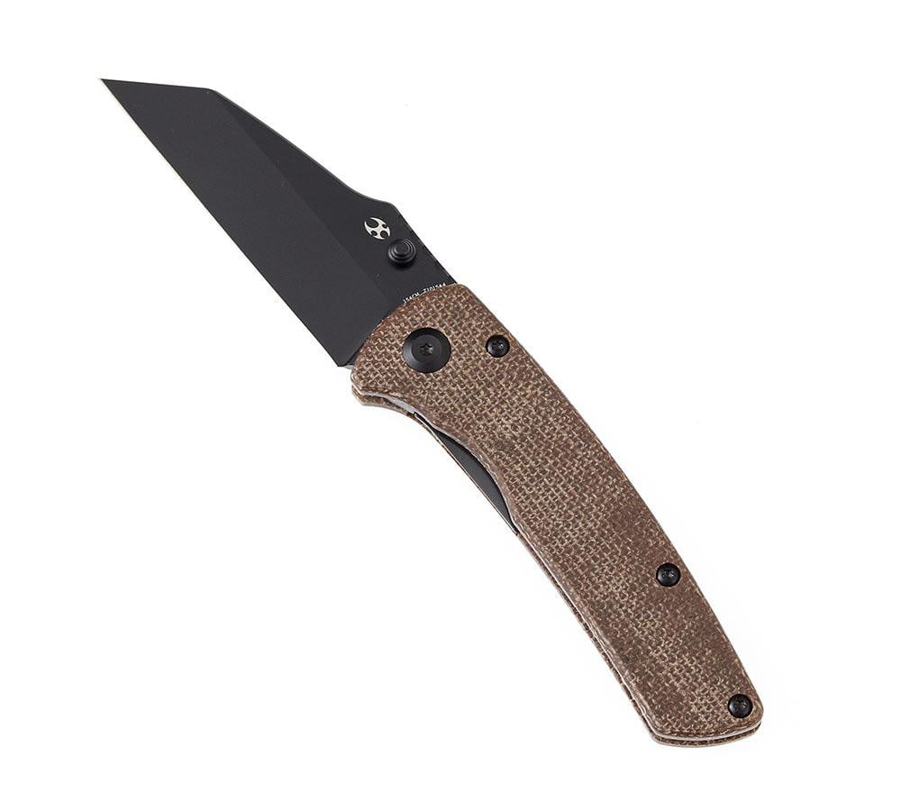 ** HERE NOW ** KANSEPT KNIVES - Main Street T1015 - 3.3 INCH 154CM blade - Carbon Fiber or G10 Handle - True Talon