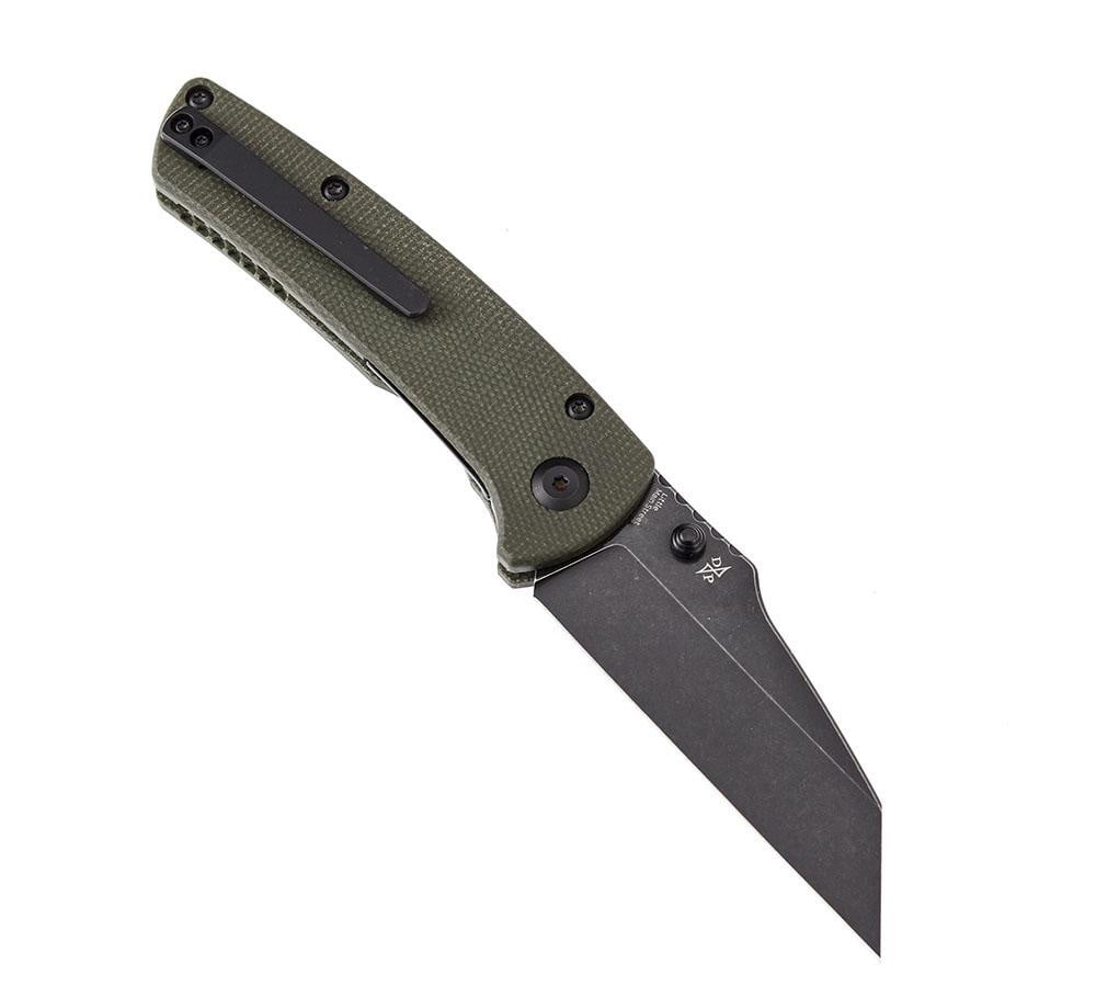 ** HERE NOW ** KANSEPT KNIVES - Main Street T1015 - 3.3 INCH 154CM blade - Carbon Fiber or G10 Handle - True Talon