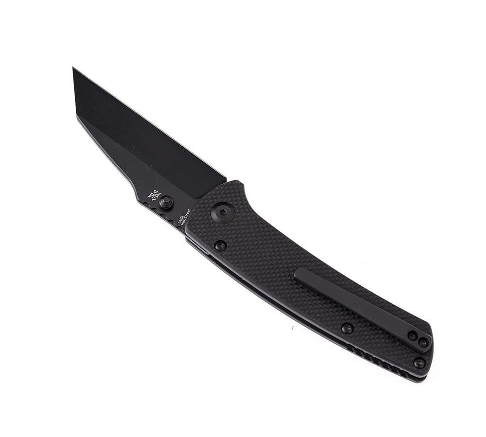 ** HERE NOW ** KANSEPT KNIVES - Main Street T1015 - 3.3 INCH 154CM blade - Carbon Fiber or G10 Handle - True Talon
