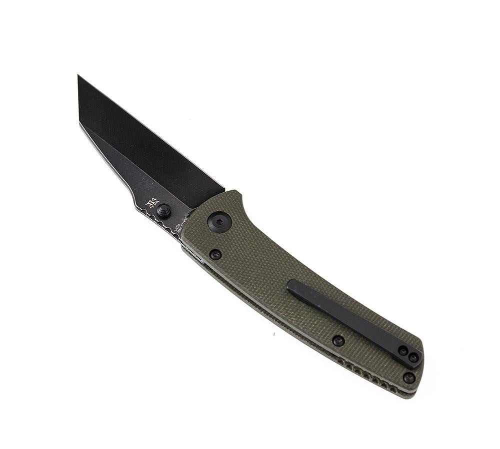 ** HERE NOW ** KANSEPT KNIVES - Main Street T1015 - 3.3 INCH 154CM blade - Carbon Fiber or G10 Handle - True Talon